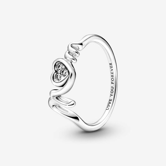 Anillo Corazón Mom