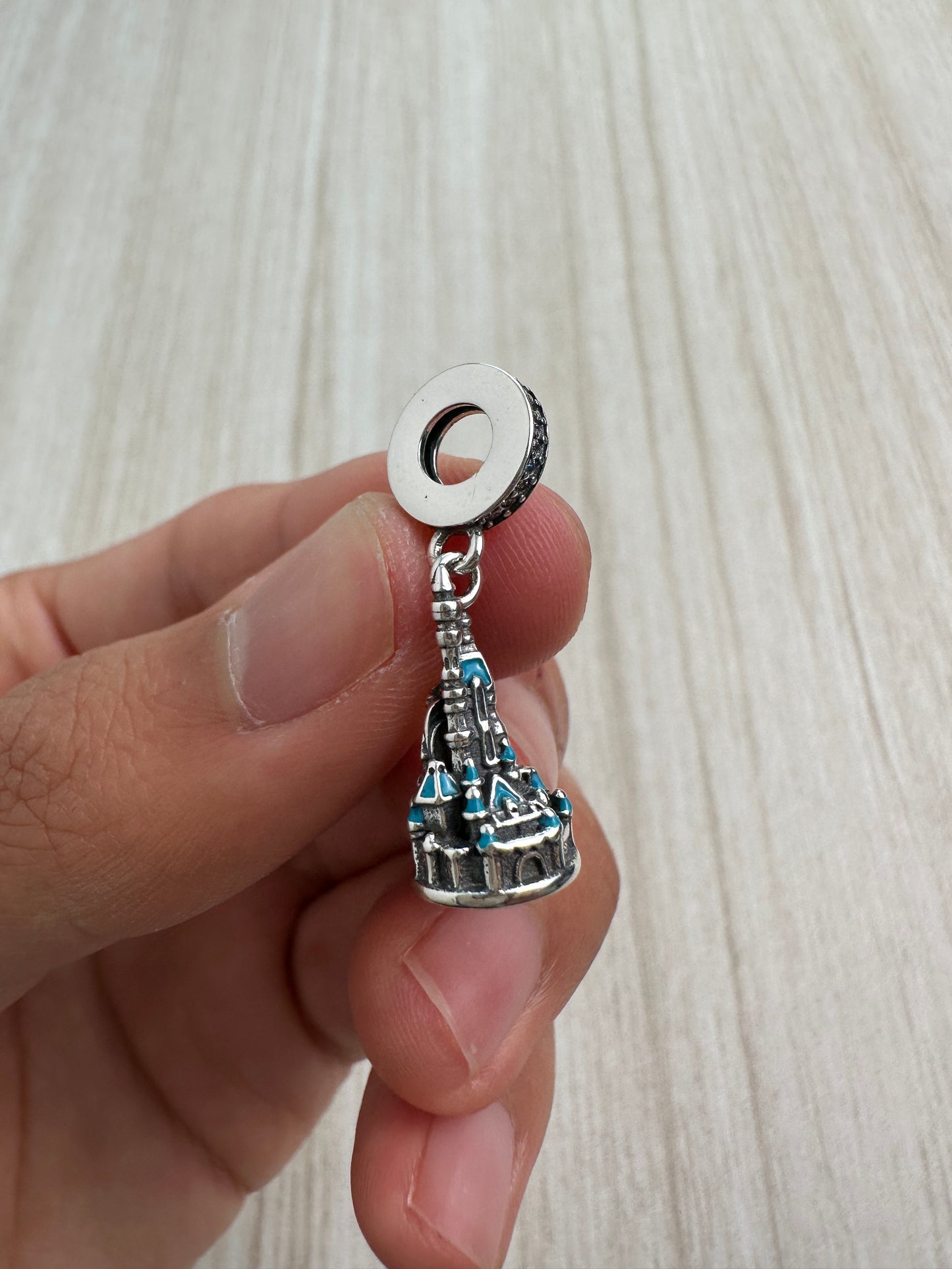 Charm Colgante Castillo DisneyLand Hong Kong